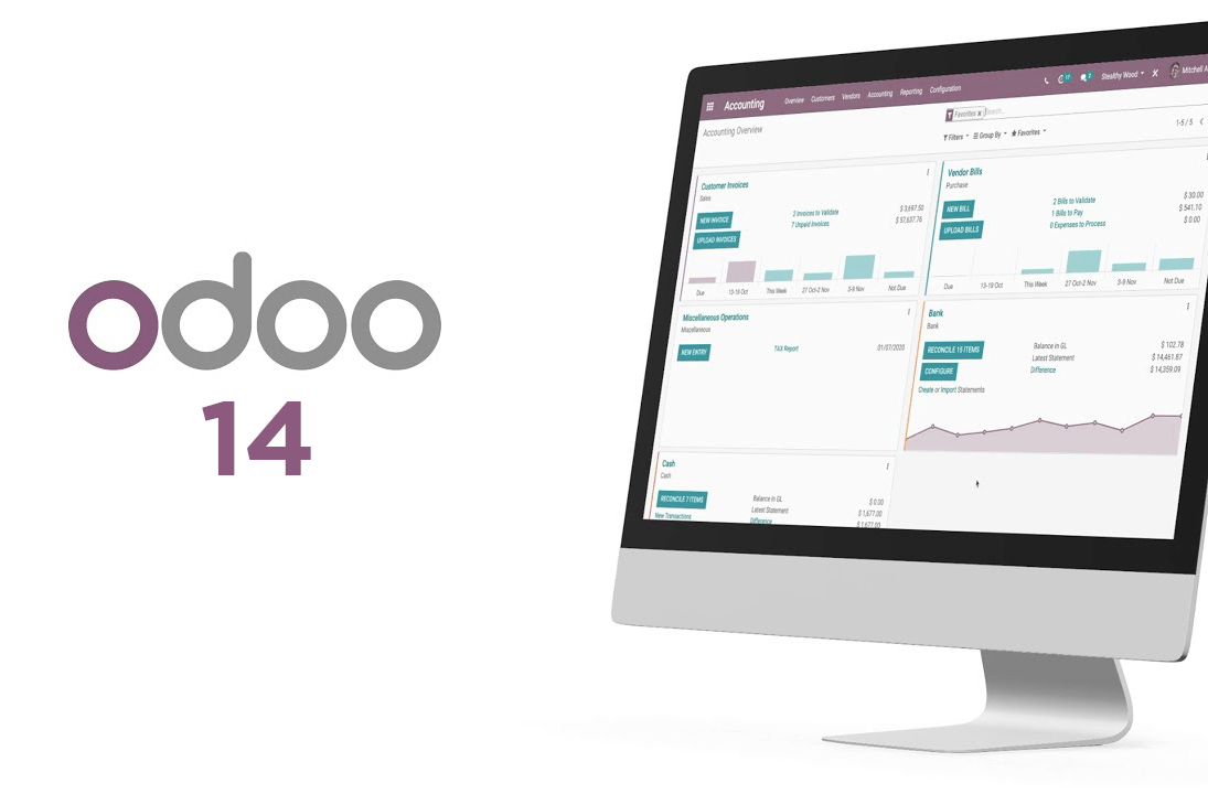 Odoo • Hình ảnh với chú thích